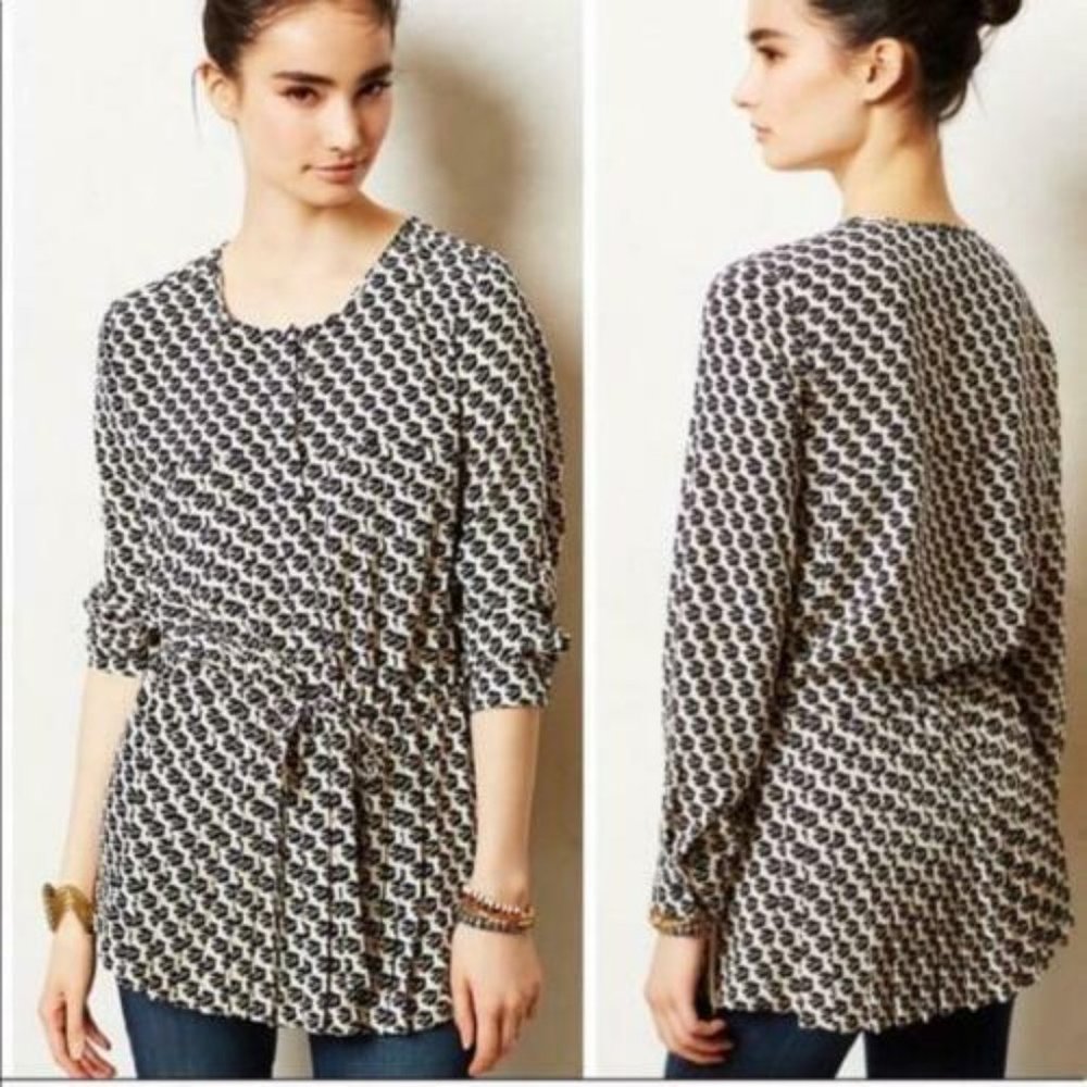 Anthropologie Maeve drop waist tunic size Small